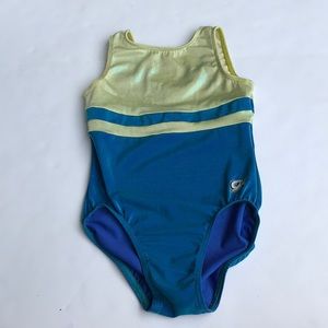 GK elite gymnastics leotard child medium
